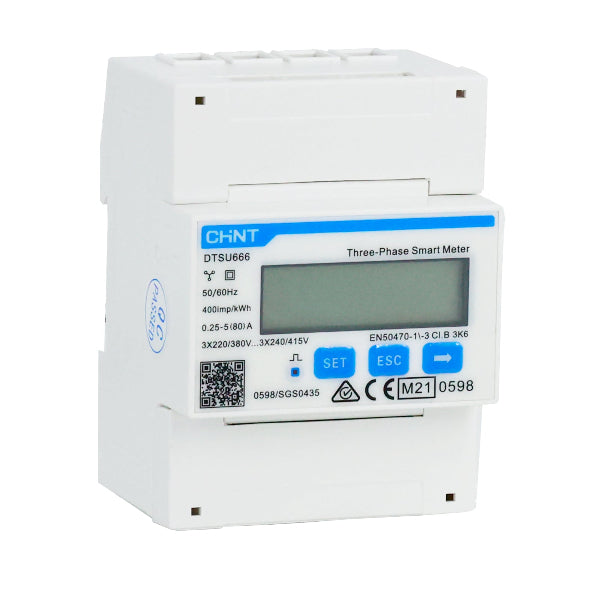 Chint DDSU666 Fox ESS Three-Phase Energy Meter | HDM Solar