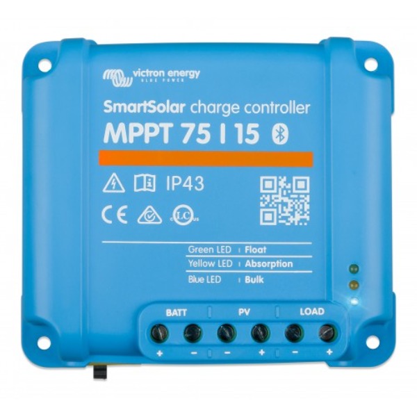 15A Victron SmartSolar MPPT75-15 - 75Voc PV Charge