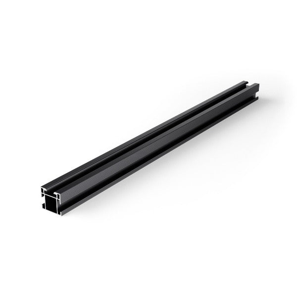 Mounting Systems ProLine 4/35 600mm Black Anodised Aluminium Base Rail | 610-0713