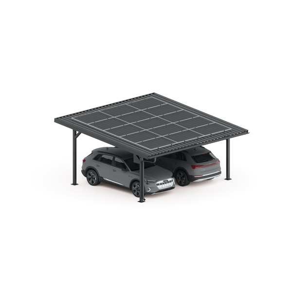 Mounting Systems E-Port Home Double Solar Car Port 821-0101