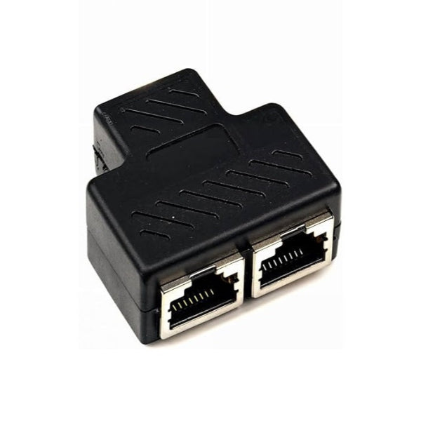 Dual RJ45 coupler