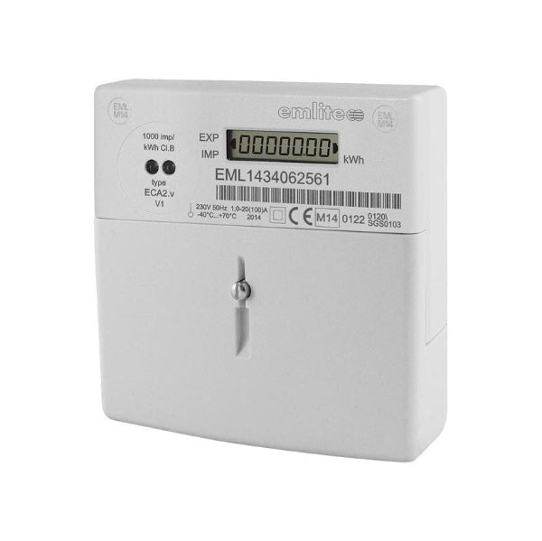 Emlite 100A Bidirectional Single-Phase Energy Meter ECA2.NZ