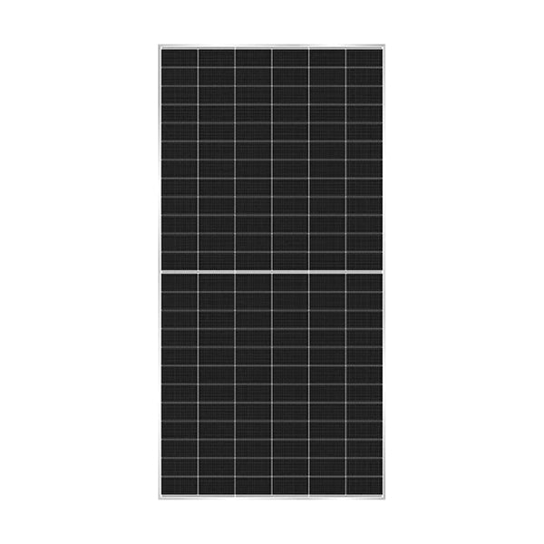 Hyundai OI Series HeteroMax 590W Silver-Framed Solar Panel front