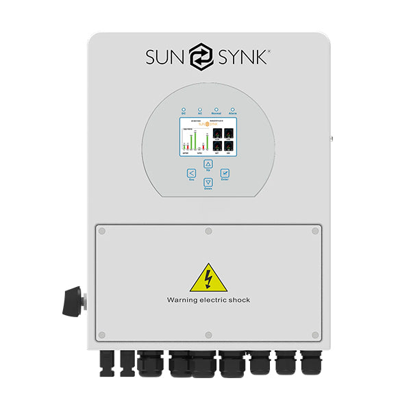 Front Sunsynk ECCO 5.5kW Single-Phase Hybrid Inverter