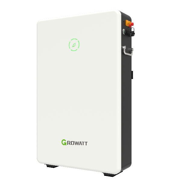 Growatt GBLI6532 6.5kWh battery from the left