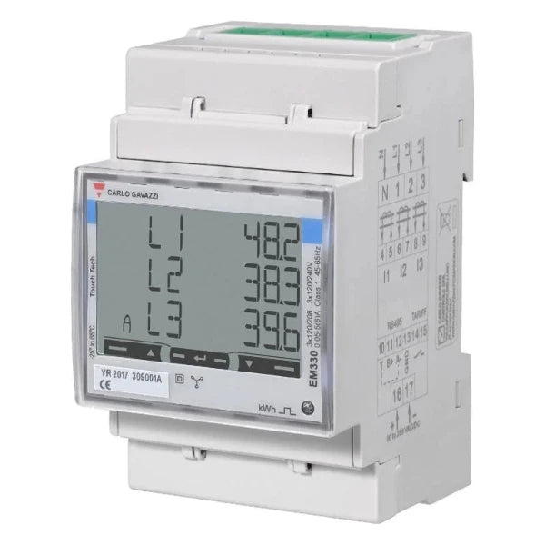 Carlo Gavazzi EM330 Duracell energy meter