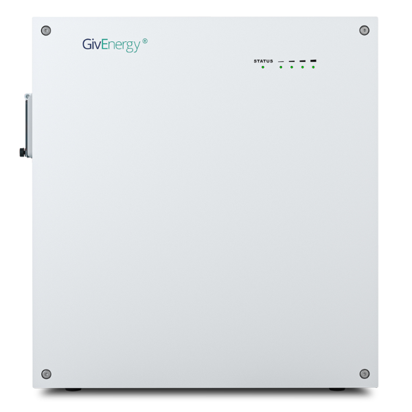 GivEnergy 5.2kWh battery from the front