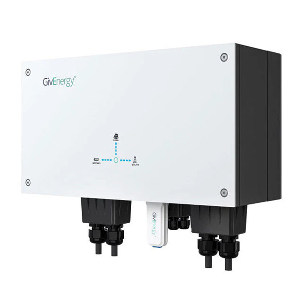 GivEnergy 3.0kW Single-Phase AC-Coupled Inverter tilted to the side