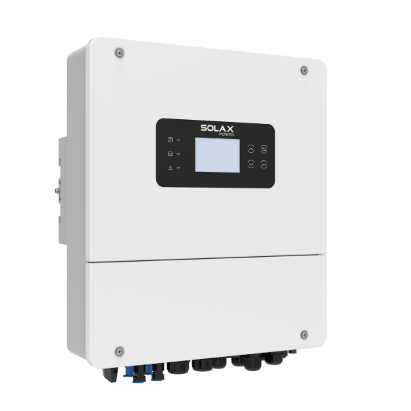 SolaX X1 HYBRID LV Low-Voltage Single-Phase Hybrid Inverter angled to show right