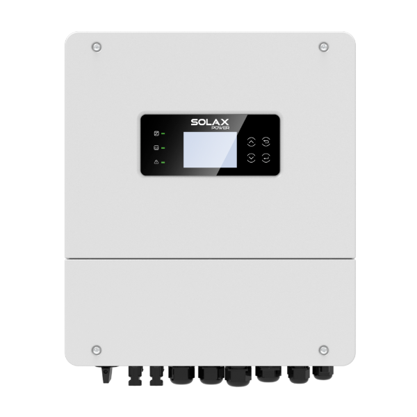 SolaX X1 HYBRID LV Low-Voltage Single-Phase Hybrid Inverter from the front