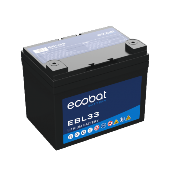 Ecobat EBL33 Lithium Leisure Battery 12.8V,36Ah - Leisure
