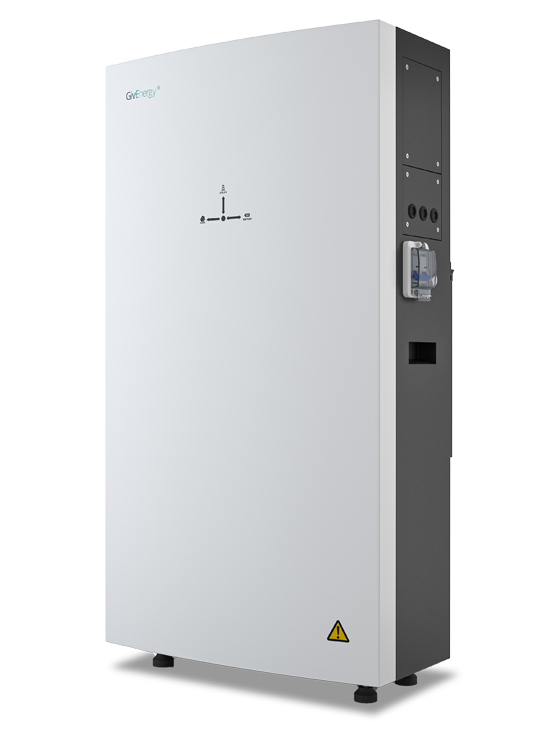 GivEnergy All in One inverter and battery from the side