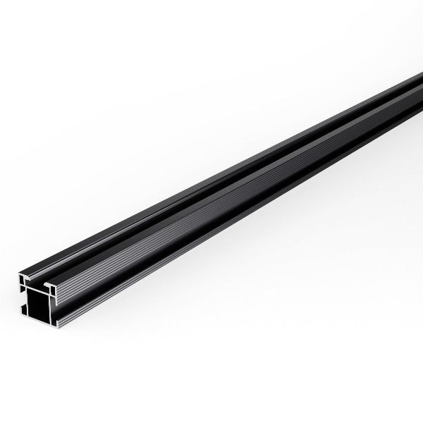 Mounting Systems ProLine 4/35 1700mm Black Anodised Aluminium Base Rail 610-0055