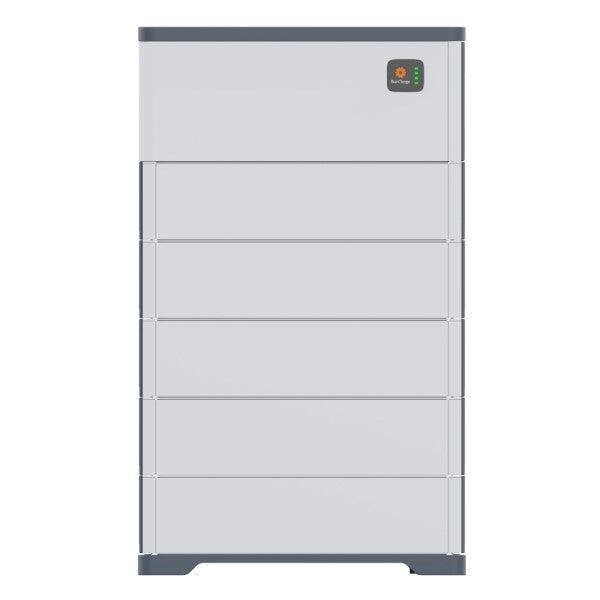 StarCharge vLight 17kWh DC-coupled battery from the front